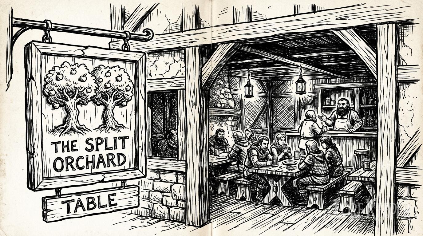 The Split Orchard Table