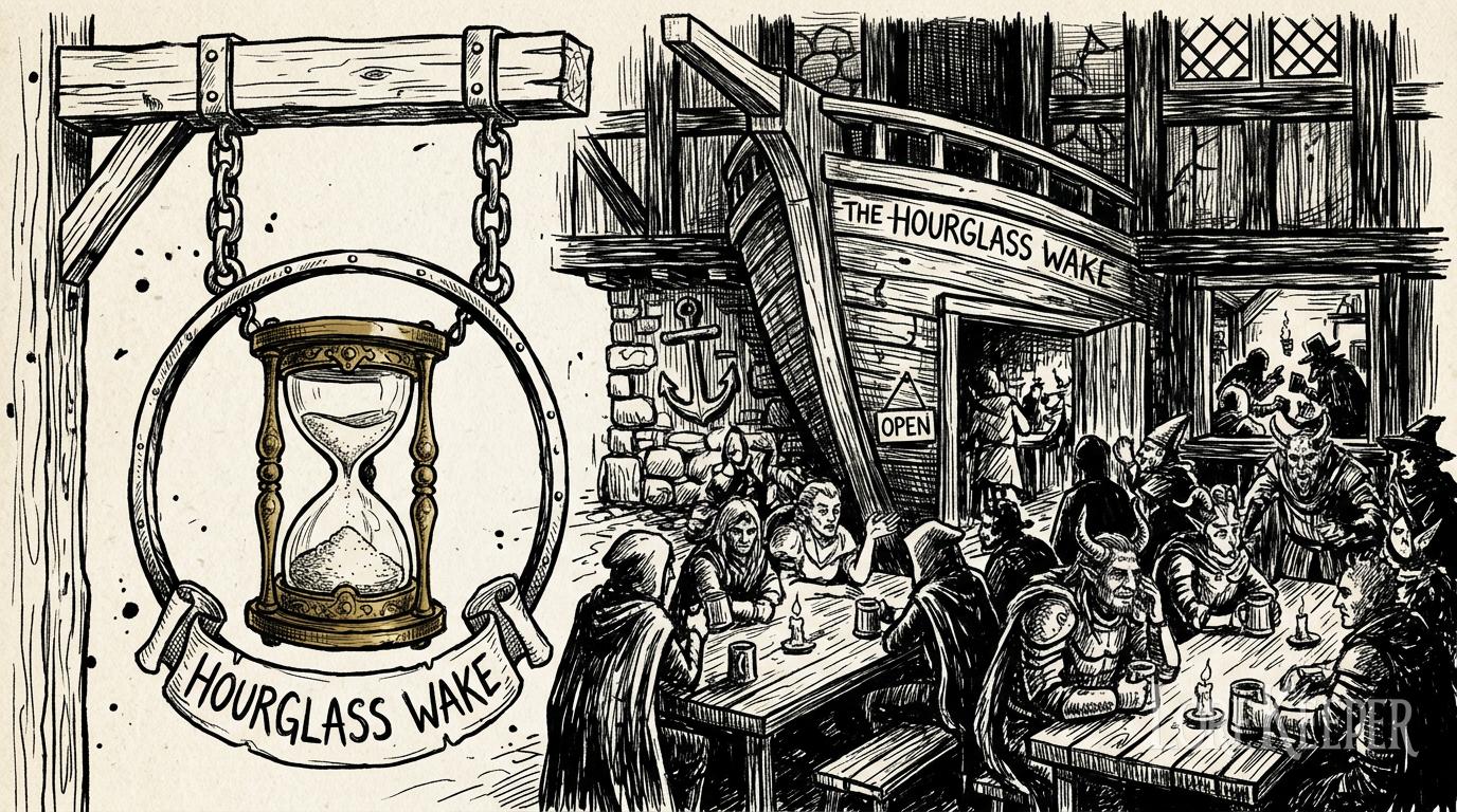 Hourglass Wake