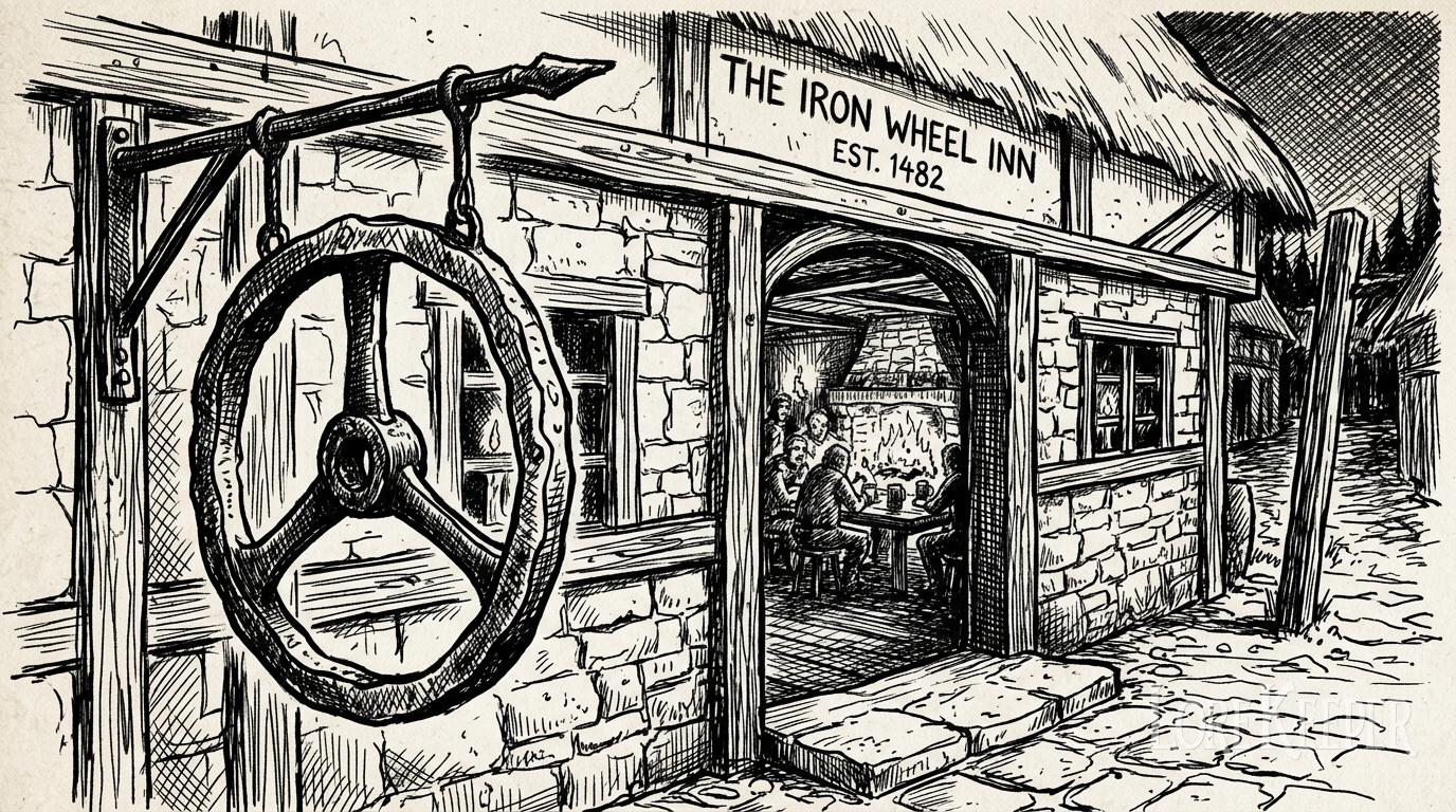 The Three Oiled Spokes