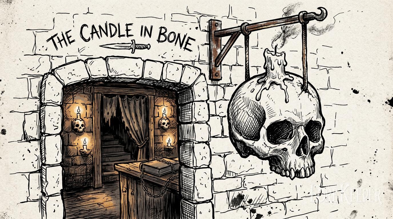 The Candle in Bone