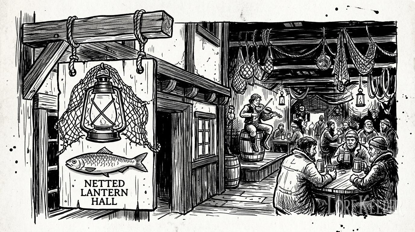 Netted Lantern Hall